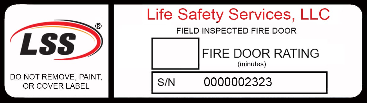 Fire Door Tag